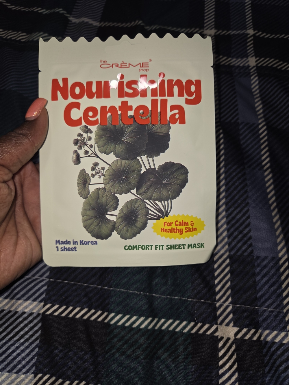 Nourishing Centella Comfort Fit Sheet Mask - The Crème Shop - Green